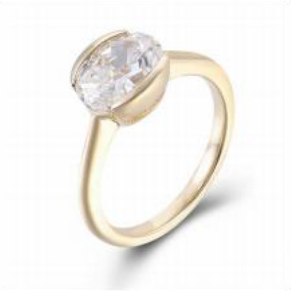 Oval Cut Solitaire Engagement Ring — MARA Bridal (GORI003014)