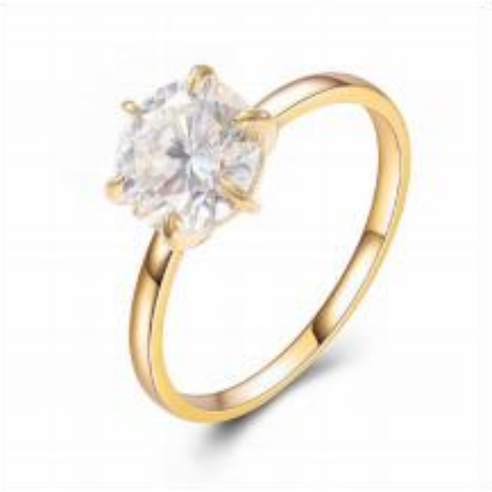 Round Cut Solitaire Engagement Ring — MARA Bridal (GORI000081)