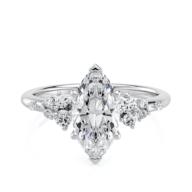 Stargaze — 2.00ct Marquise Cut in 18ct White Gold