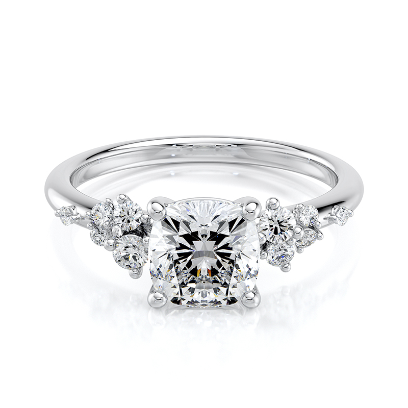 Stargaze — 1.50ct Cushion Cut in 18ct White Gold