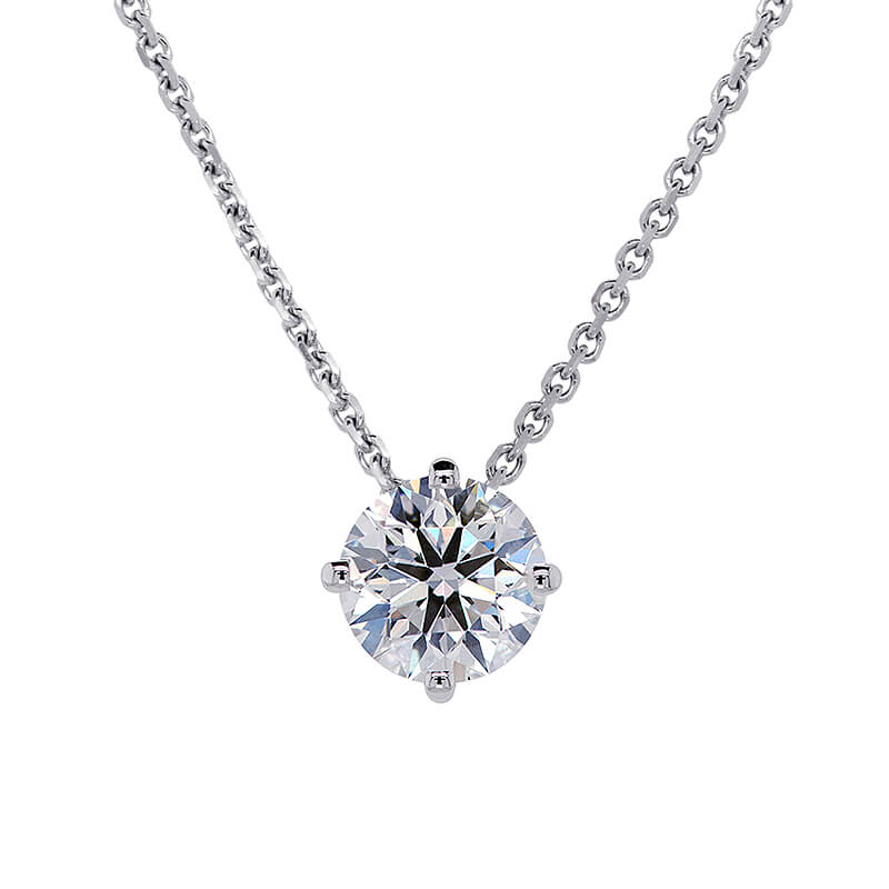 1ct IGI Certified Lab Diamond Slider Necklace