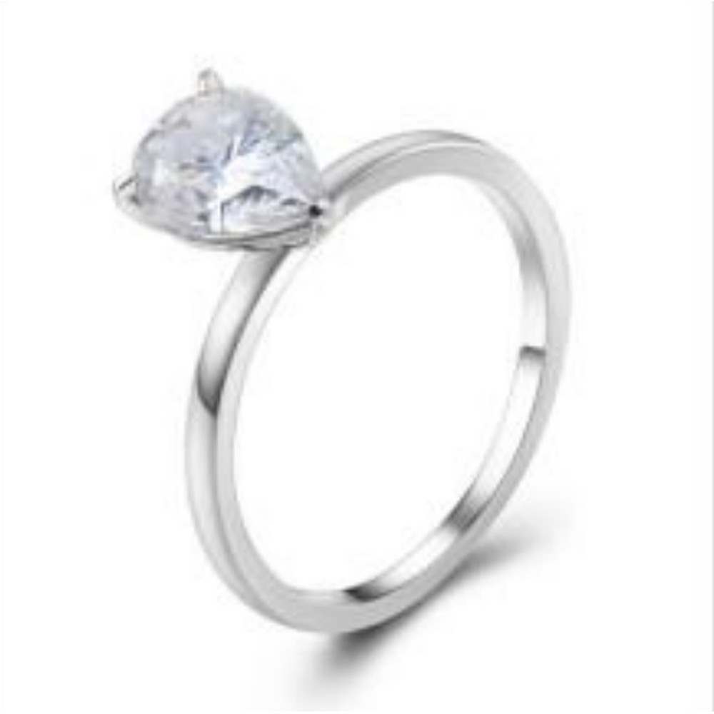 Pear Cut Solitaire Engagement Ring — MARA Bridal (GORI001096)