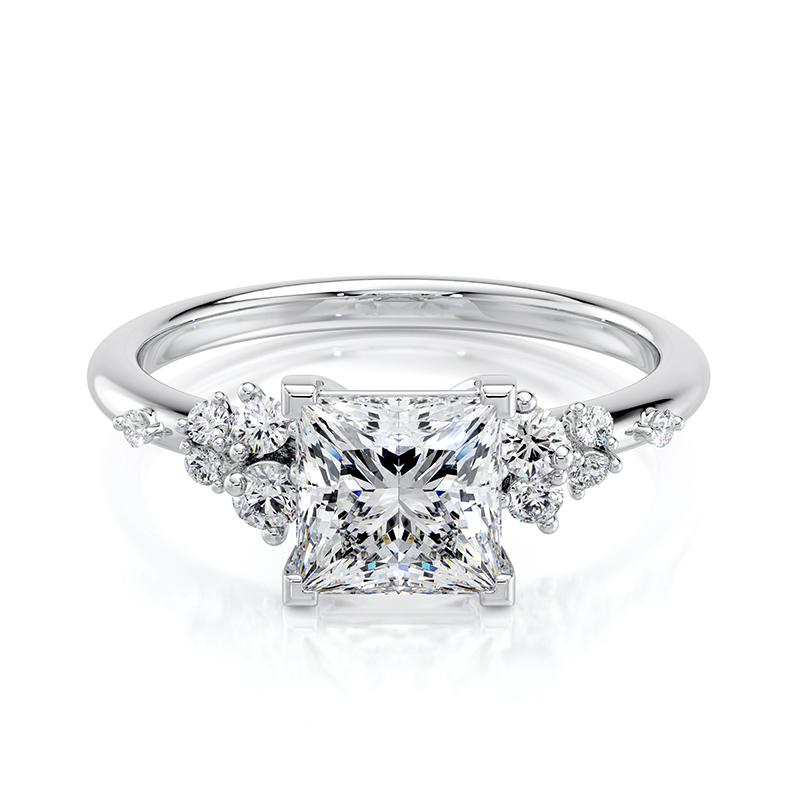 Stargaze — 1.50ct Princess Cut in 18ct White Gold