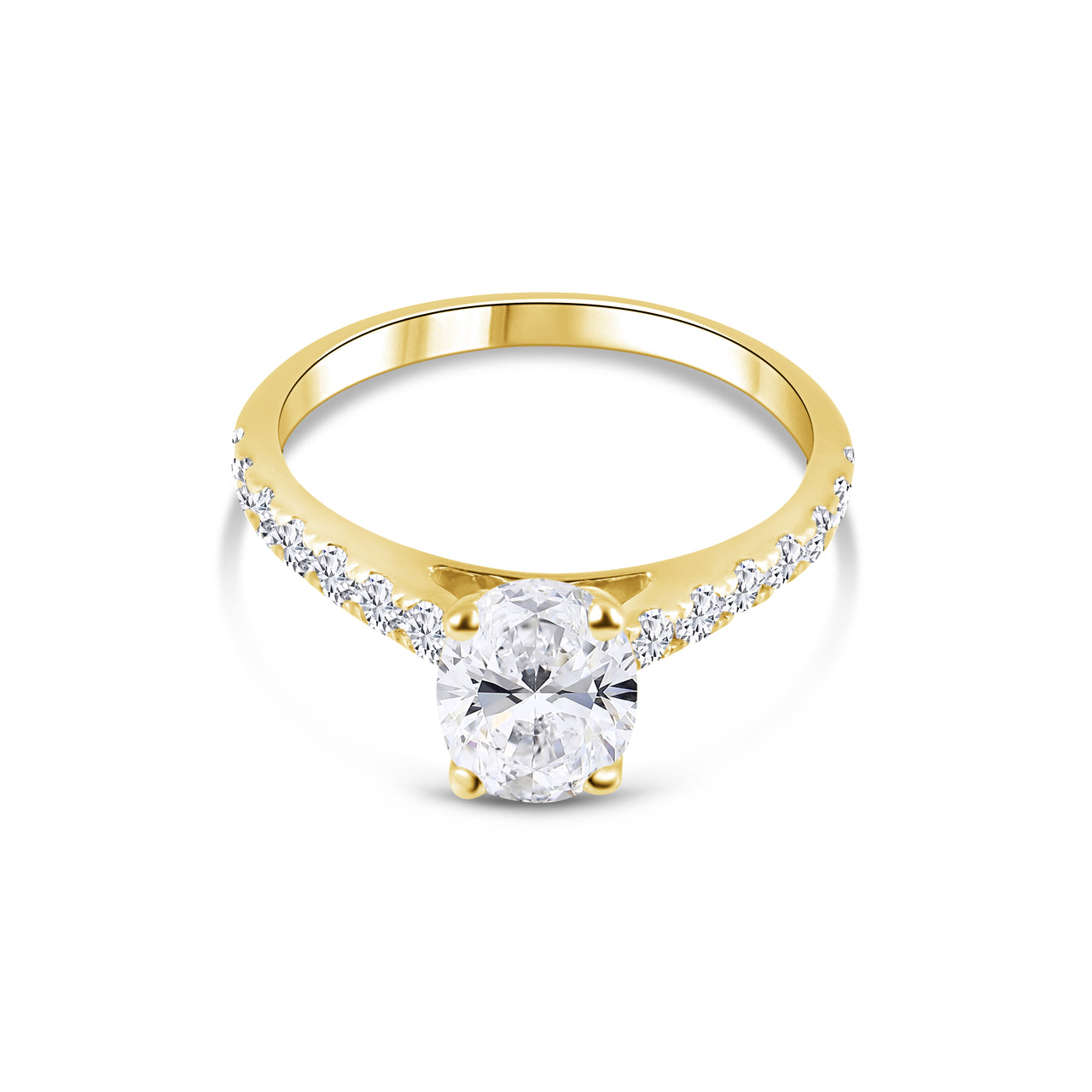Oval solitaire