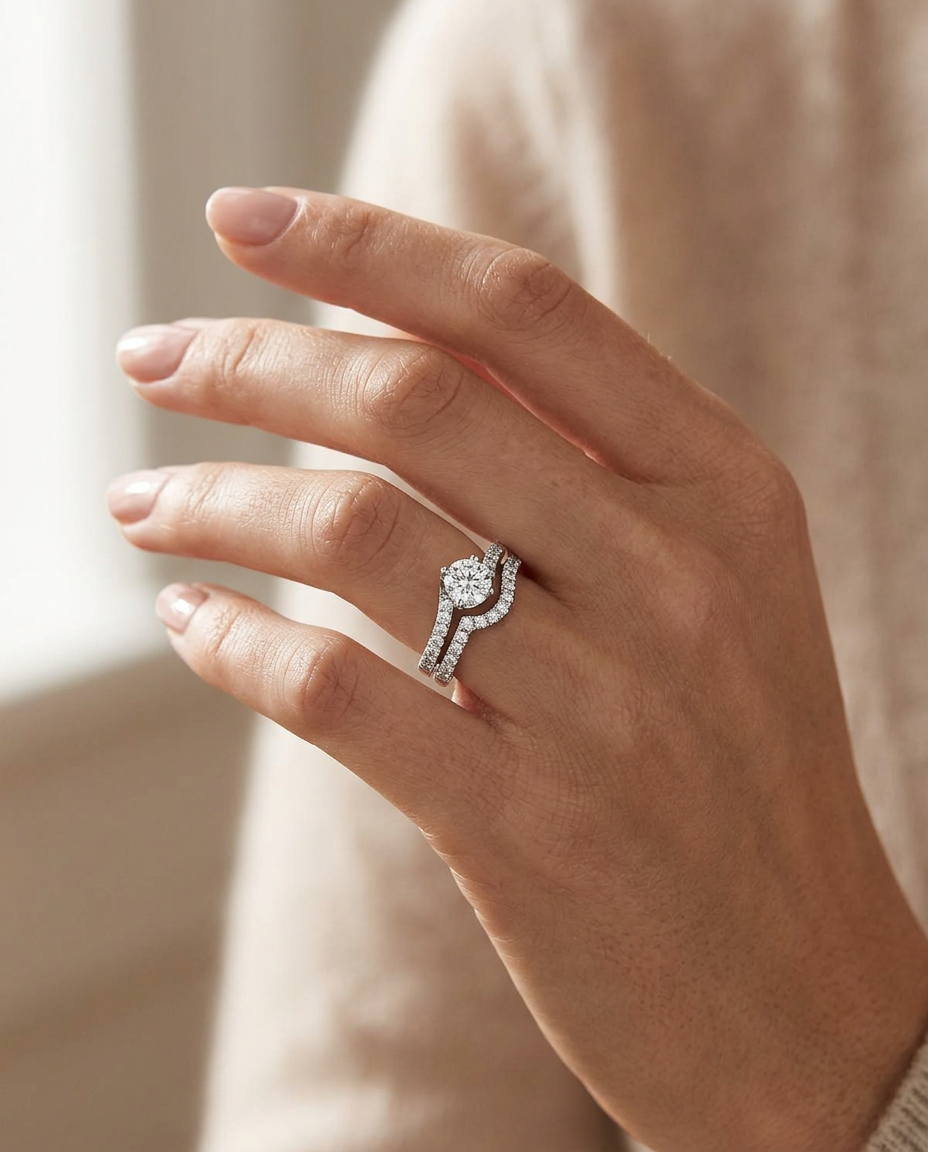 Elena — 0.5ct Bridal Set