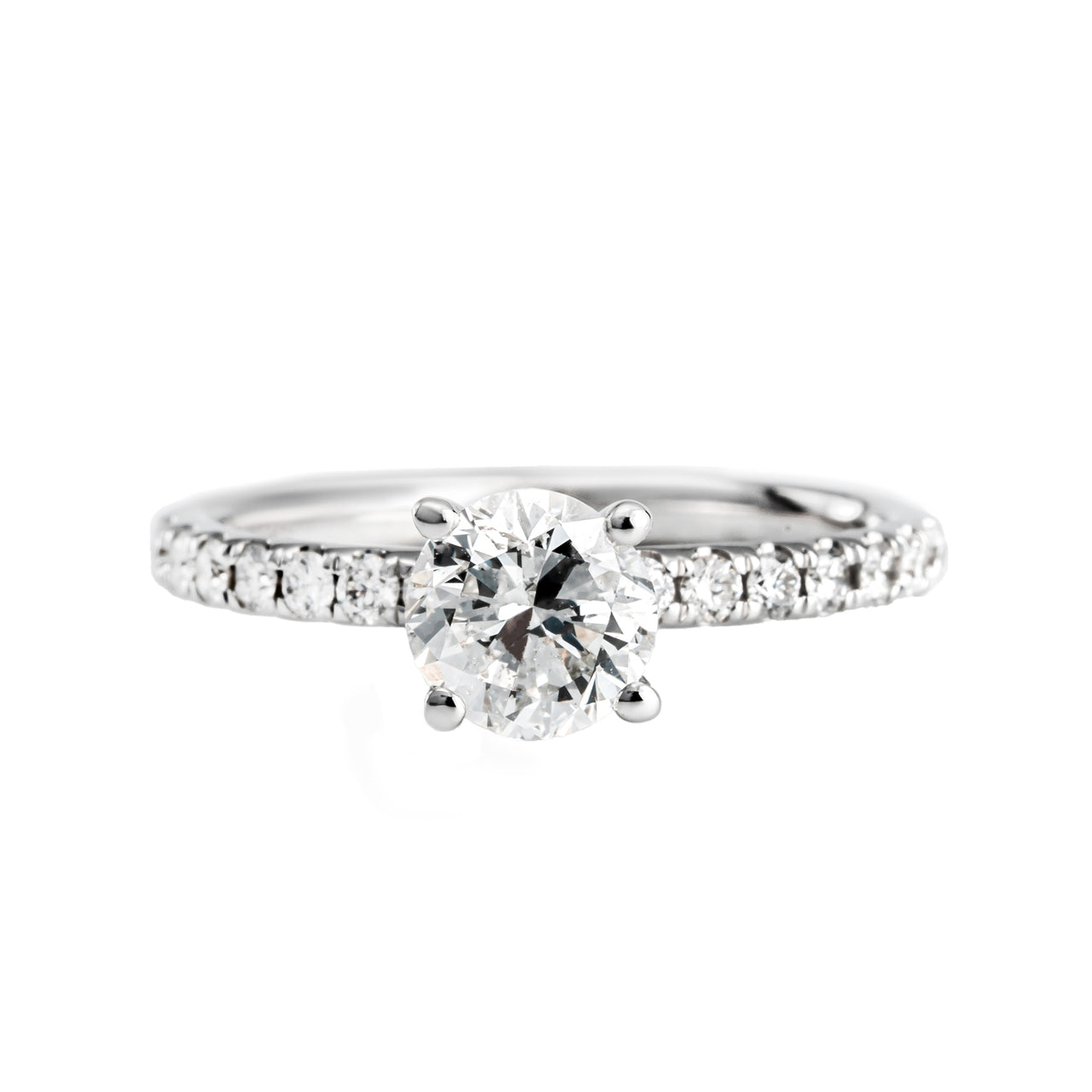 Pavé band ring
