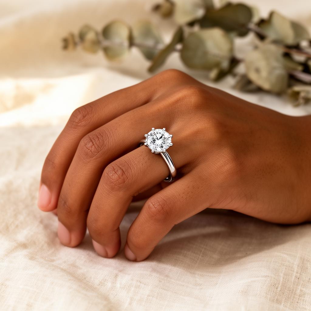 Knife-Edge Six Prong — 2ct