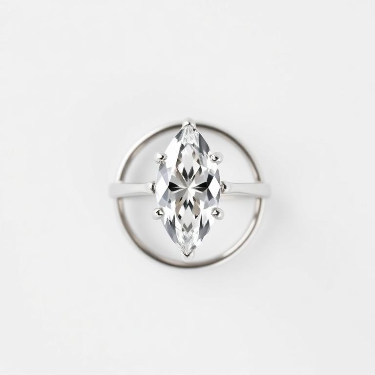 Marquise cut ring