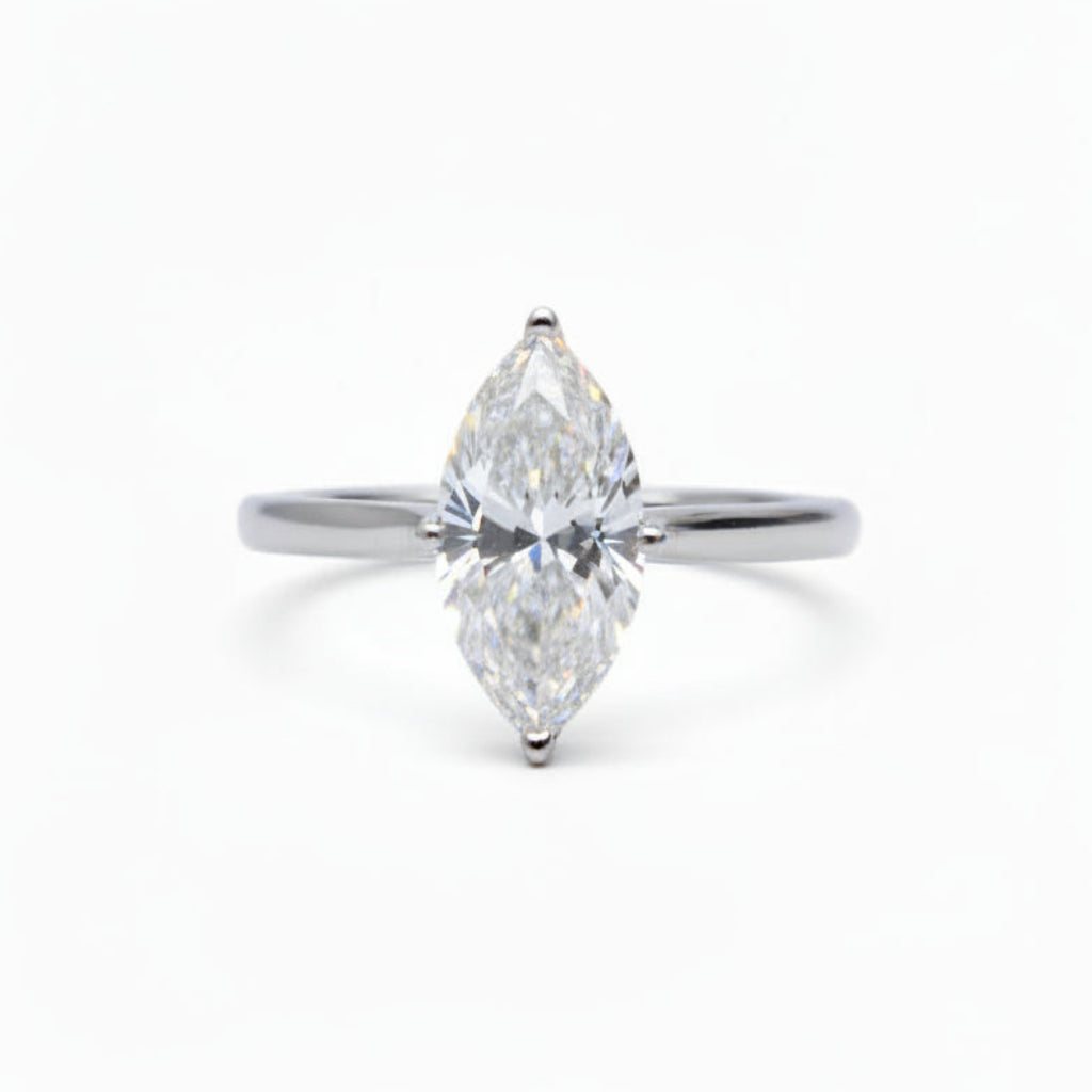 Marquise diamond ring