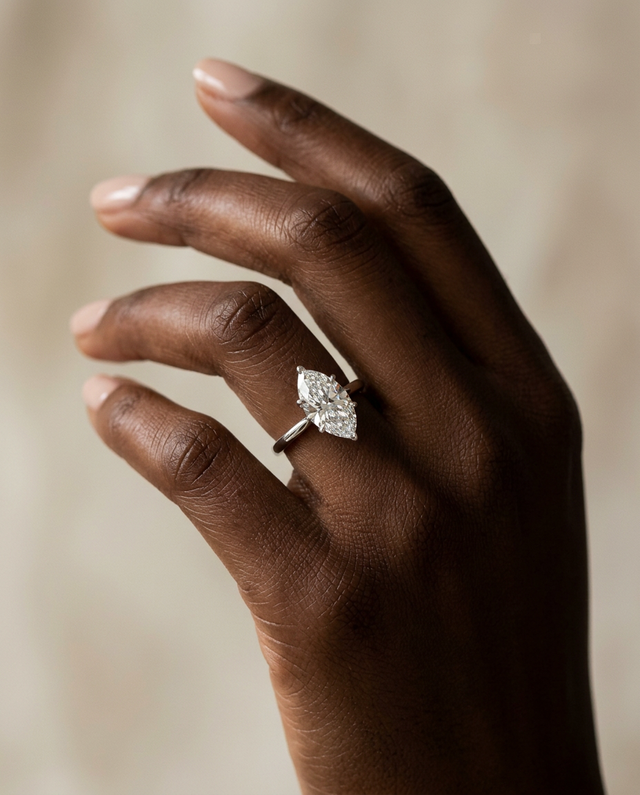 Mira — 2ct Marquise Solitaire