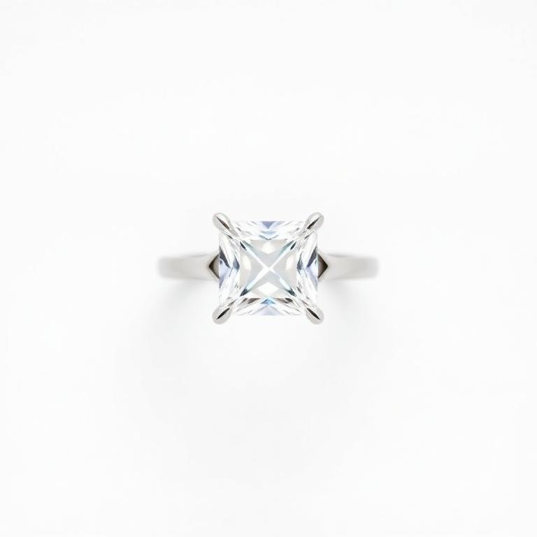 Princess cut ring